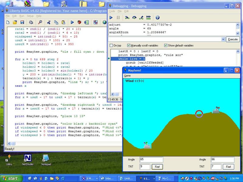 Liberty BASIC for Windows Screenshot